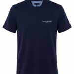 TOMMY HILFIGER ( SADE ) SIFIR YAKA T-SHİRT
