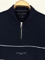 TOMMY HILFIGER YARIM FERMUARLI T-SHİRT - Görsel 3