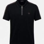 FRED PERRY YARIM FERMUARLI T-SHİRT