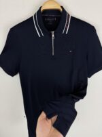 TOMMY HILFIGER VİP YARIM FERMUARLI T-SHİRT - Görsel 3