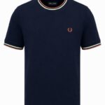 FRED PERRY SIFIR YAKA T-SHİRT