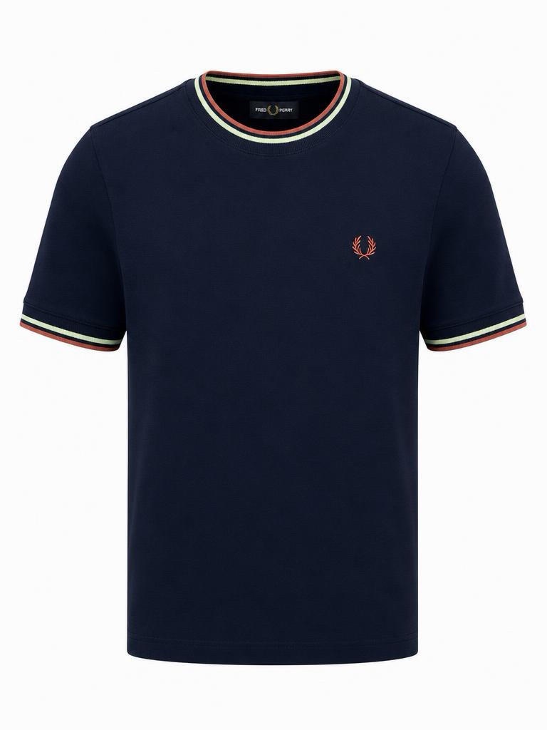 img_8066 FRED PERRY SIFIR YAKA T-SHİRT - Görsel 1